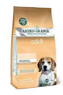 Arden Grange Dog Adult rich in fresh Pork&Rice  12kg
