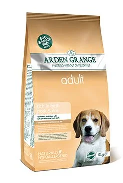 Arden Grange Dog Adult rich in fresh Pork&Rice  12kg