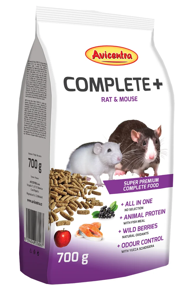 Avicentra Potkan & Myš Complete+ 700g