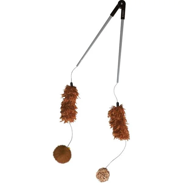 Hračka cat vábnička KONG Teaser Tweezerz mix