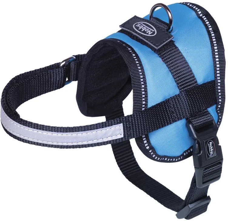Nobby Seguro Mini bezpečnostní postroj pro psa S světle modrá 31-40cm