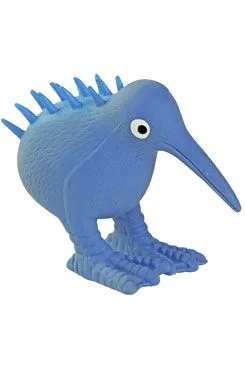 Hračka pes WHISTLE latex,pískací 8,5cm KW modrá