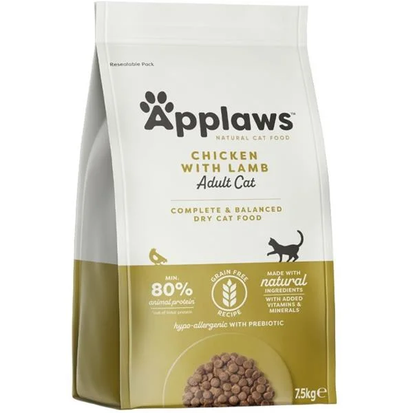 Applaws Cat Adult Chicken & Lamb 7,5 kg NEW