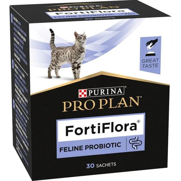 PURINA PRO PLAN Vet Diets FortiFlora probiotikum pro kočky 30x1 g