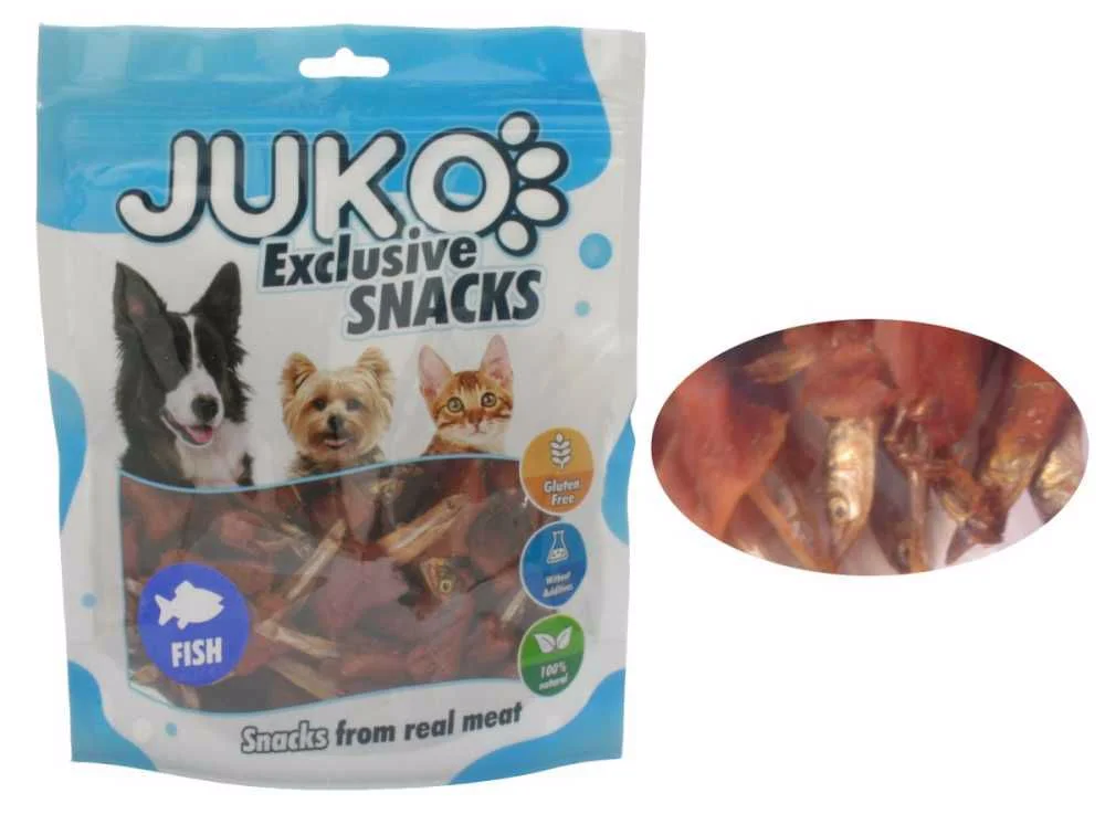 Chicken & Fish JUKO Snacks 250g