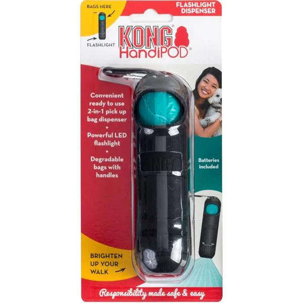 HandiPOD zásobník na sáčky + baterka KONG