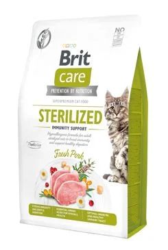 Brit Care Cat Grain-Free Sterilized Immunity Support - 2kg