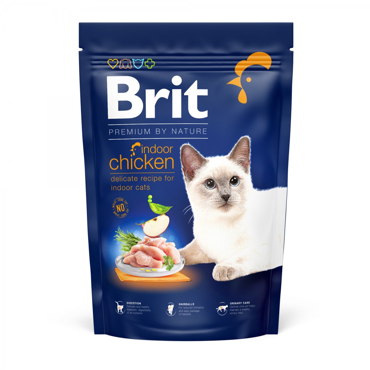BRIT Premium by Nature Cat Indoor Chicken 1,5 kg