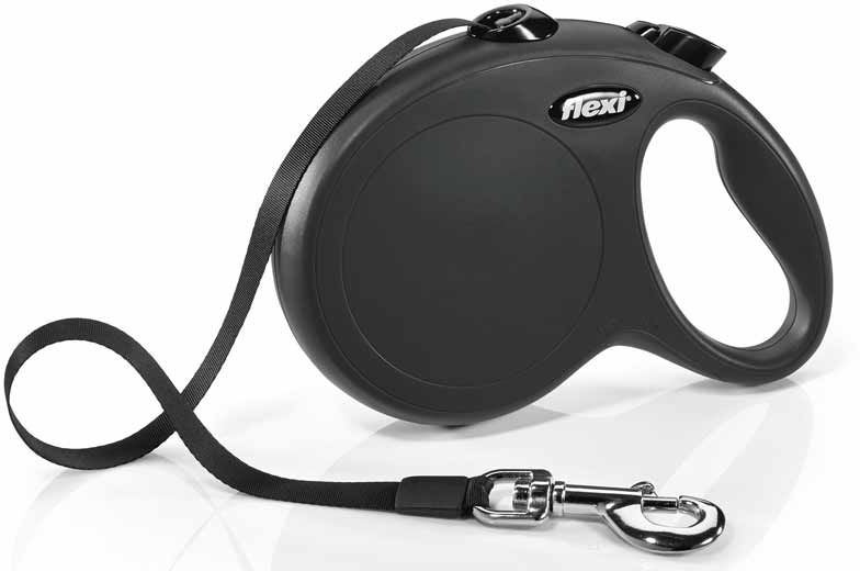 Vodítko FLEXI Classic NEW pásek 5 m/ 50 kg černá