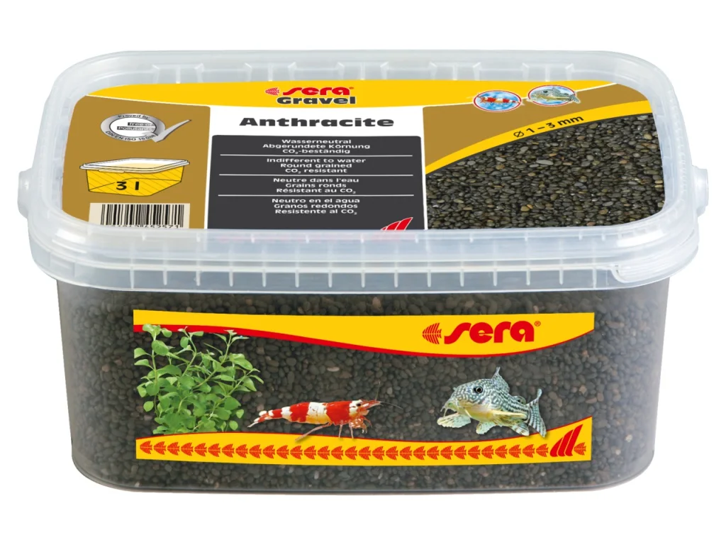 sera GmbH sera Gravel Anthracite 3l (O 1 až 3 mm)