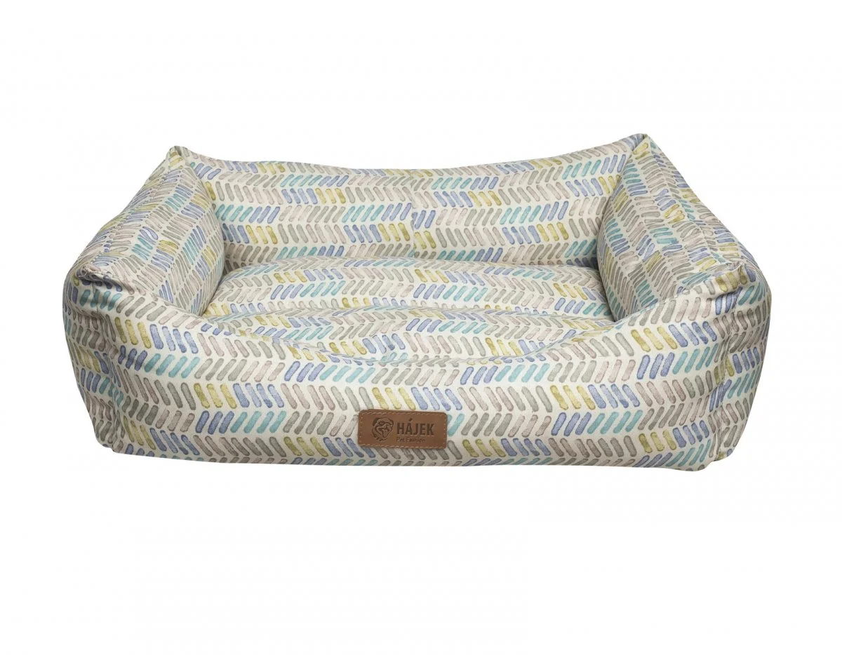 Hájek Pet Fashion HPF Pelech MAKARON S - VR12 čárky modré