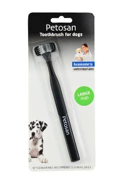 Petosan zubní kartáček dvouhlavý pro psy  Large