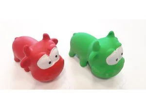 HRAČKY SALAČ Býček červený. LATEX