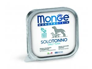 MONGE Dog MONOPROTEIN paštika tuňák 150g/24ks