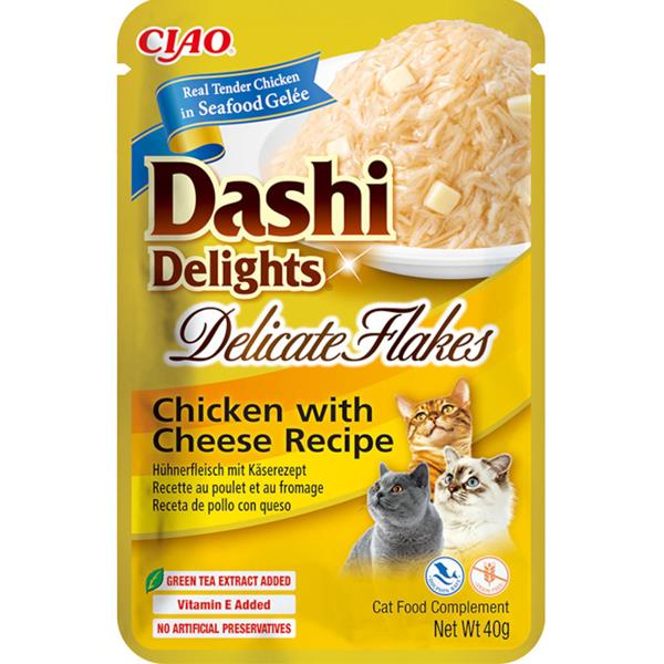 Churu Dashi Delights Delicate kaps. kuře, sýr 40 g