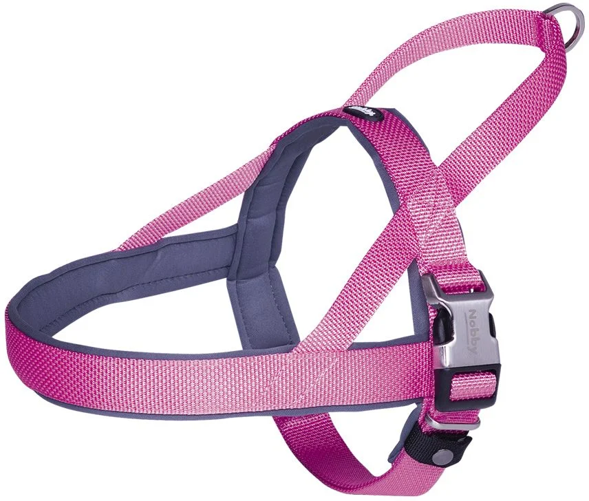 Nobby CLASSIC PRENO ROYAL norský postroj S/M růžová