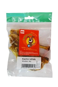 Pochoutka sušená MAPES kachní běhák 4ks 1 bal.