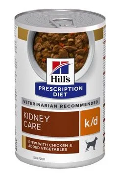 Hill’s Can. PD K/D Kidney Chicken&Veget stew Konz. 354g NEW