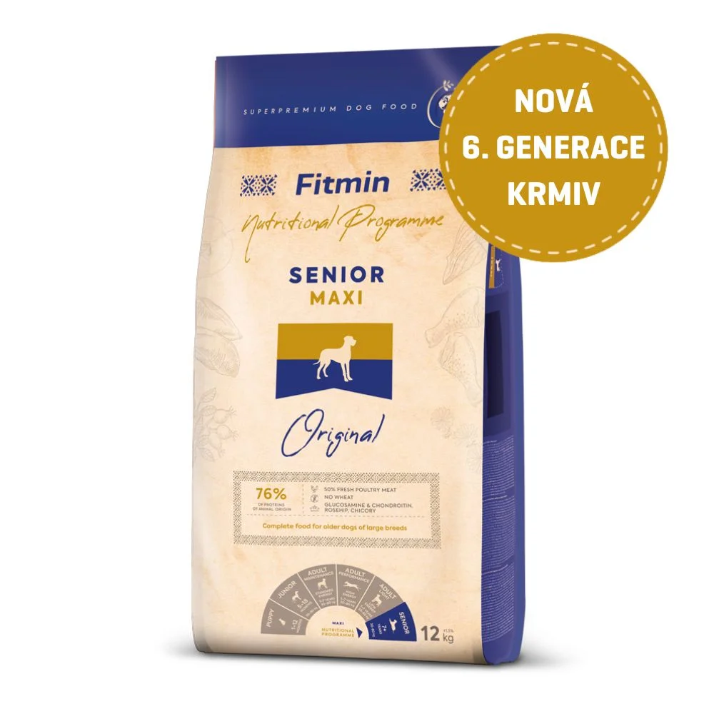 Fitmin Dog Maxi Senior - 12kg