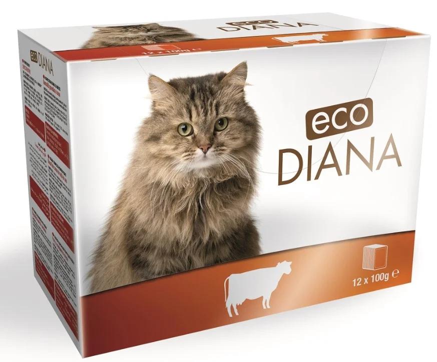 Diana Eco Diana eco kapsičky hovězí kousky v omáčce 12x100g