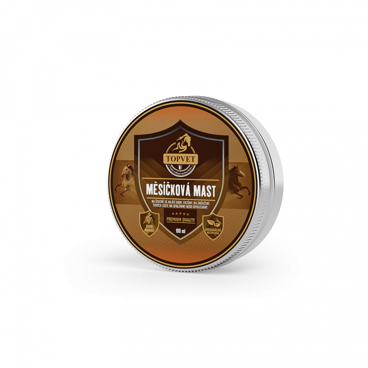 Mast měsíčková pro koně TOPVET  100ml