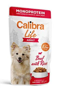 Calibra Dog Life kapsa Adult Beef  150g