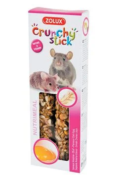 Pochoutka CRUNCHY STICK oves/vejce pro myši Zolux 1 ks