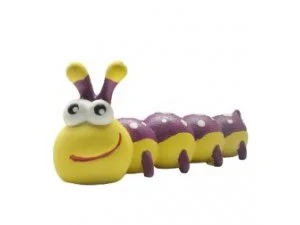 HRAČKY SALAČ Housenka pískací 18cm -LATEX (144/1)