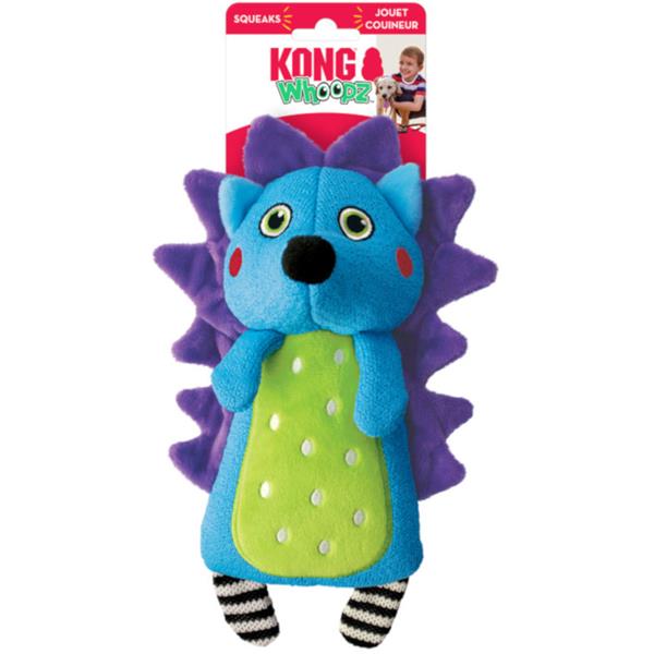 KONG Whoopz Textilní hračka pro psy ježek M