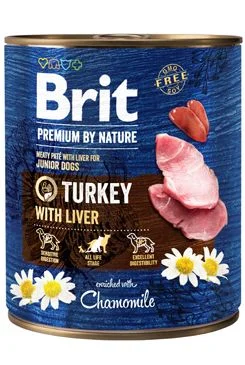 BRIT Premium by Nature Turkey with Liver 800 g