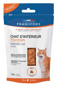 Francodex Pochoutka Indoor kočka  65g