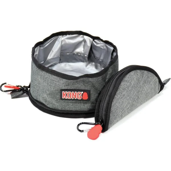 Cestovní skládací miska Fold-Up Kong 1 ks