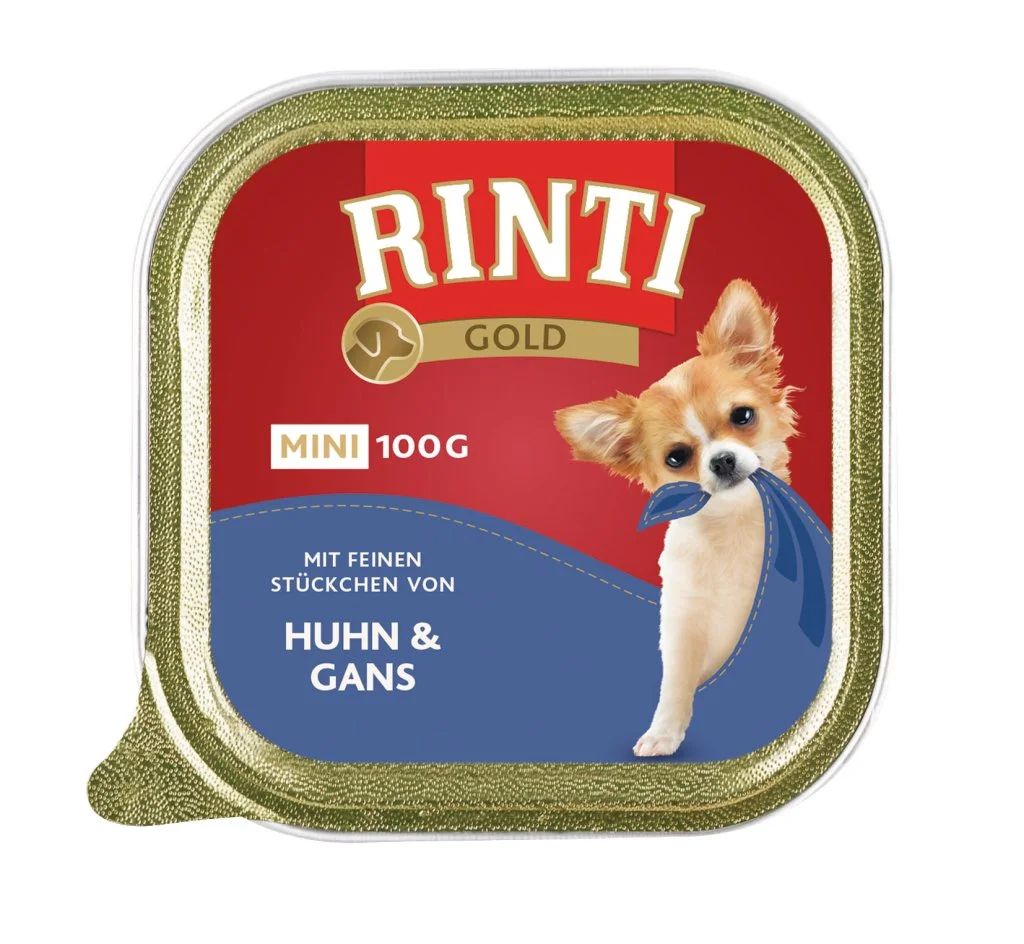 Rinti Dog Gold Mini vanička kuře+husa 100g