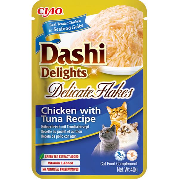 Churu Dashi Delights Delicate kaps.kuře,tuňák 40 g