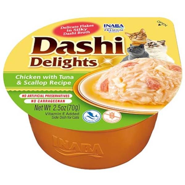 Churu Cat CIAO Dashi kuře s tuňákem a hřebenatkou 70g