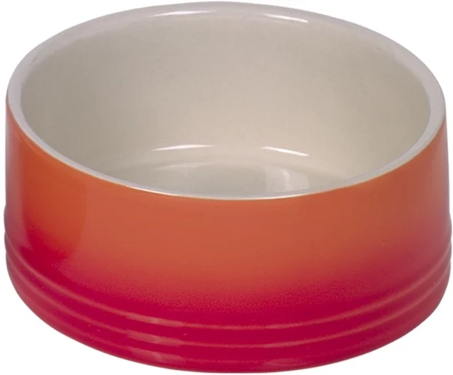 Nobby keramická miska GRADIENT oranžová 15,0 x 6,0 cm / 0,55 l