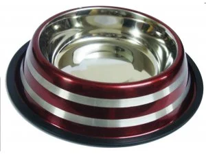 RAINTECH Miska nerez LINE červená 0,525l/15,5cm