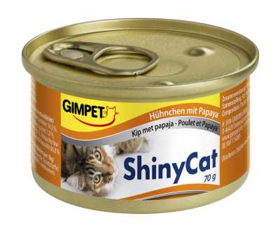 Gimpet ShinyCat kuře+papaja 70g