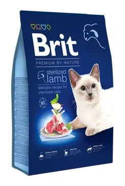 BRIT Premium by Nature Cat Sterilized Lamb 800 g