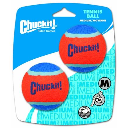 Míčky tenisové Medium 6,5 cm - 2 na kartě