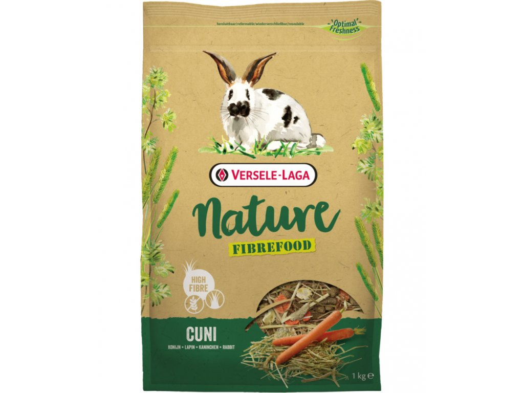 VERSELE-LAGA Nature Fibrefood Cuni 1kg - EXP 04/25