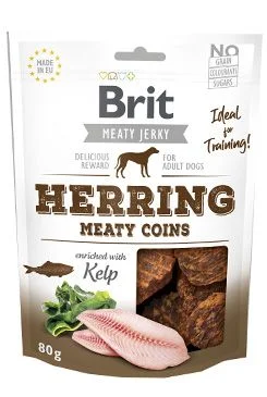 Brit Jerky Herring Meaty Coins 80 g