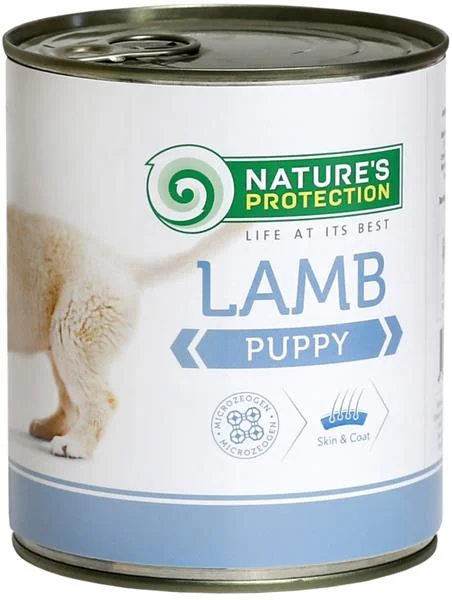 Nature's Protection Dog konz.Puppy jehně 800 g