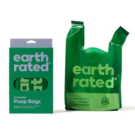 Earth Rated sáčky na psí exkrementy s vůní s uchy 120ks box