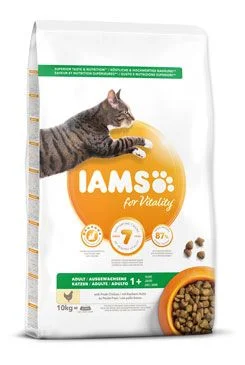 IAMS for Vitality Adult Cat Food with Fresh Chicken 10 kg