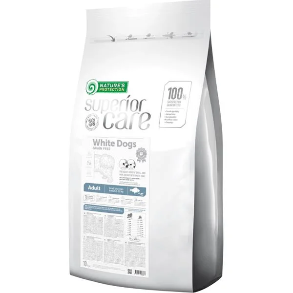 Nature’s Protection Dog Dry Superior Adult SB White Wh Fish 10 kg