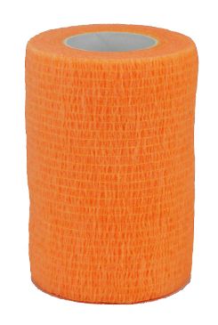 COVETRUS brand Obinadlo elast. CVET samoad.7,5cmx4,5m oranžové 1ks