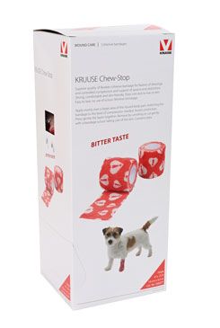 KRUUSE Obinadlo elast.Chew- Stop 10cm x 4,5m Kruuse 10ks