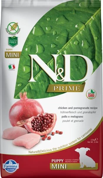 N&D PRIME DOG Puppy Mini Chicken & Pomegranate 2,5 kg