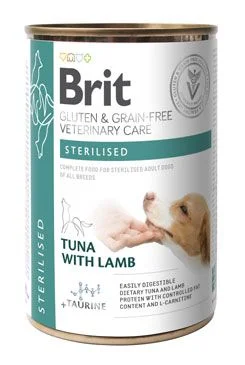 Brit VD Dog GF konz. Sterilised 400 g